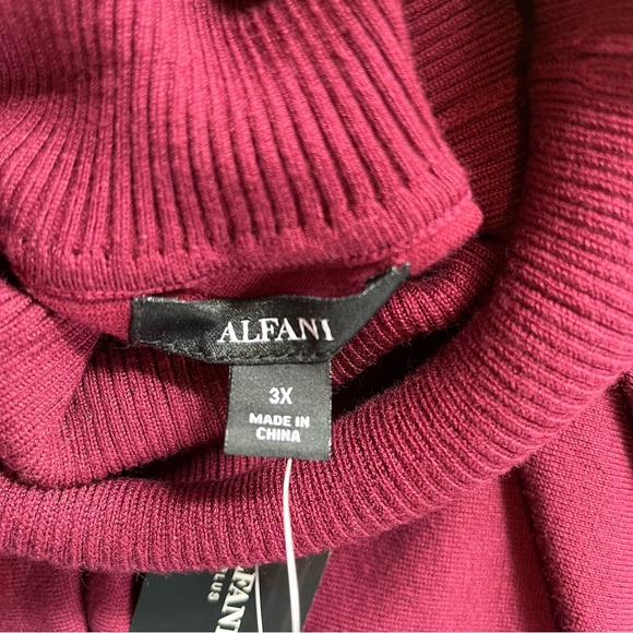 Alfani NWT Oversized Turtleneck Poncho Sweater Size 3X - Picture 13 of 13